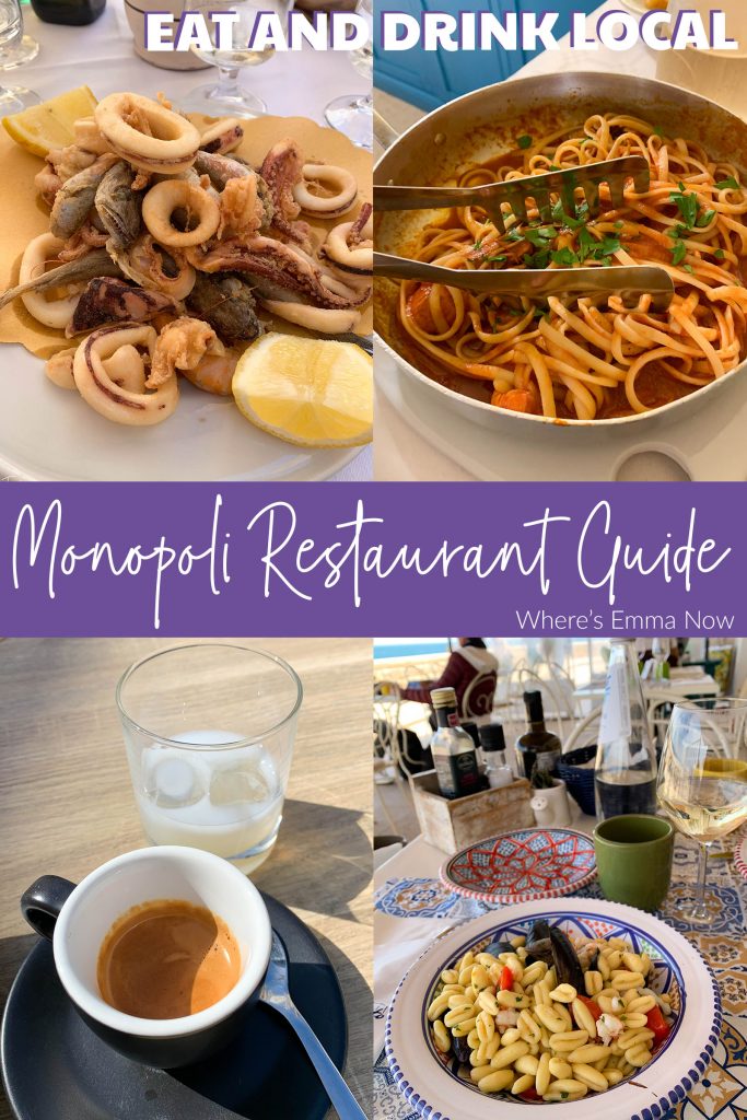 Monopoli restaurants cover