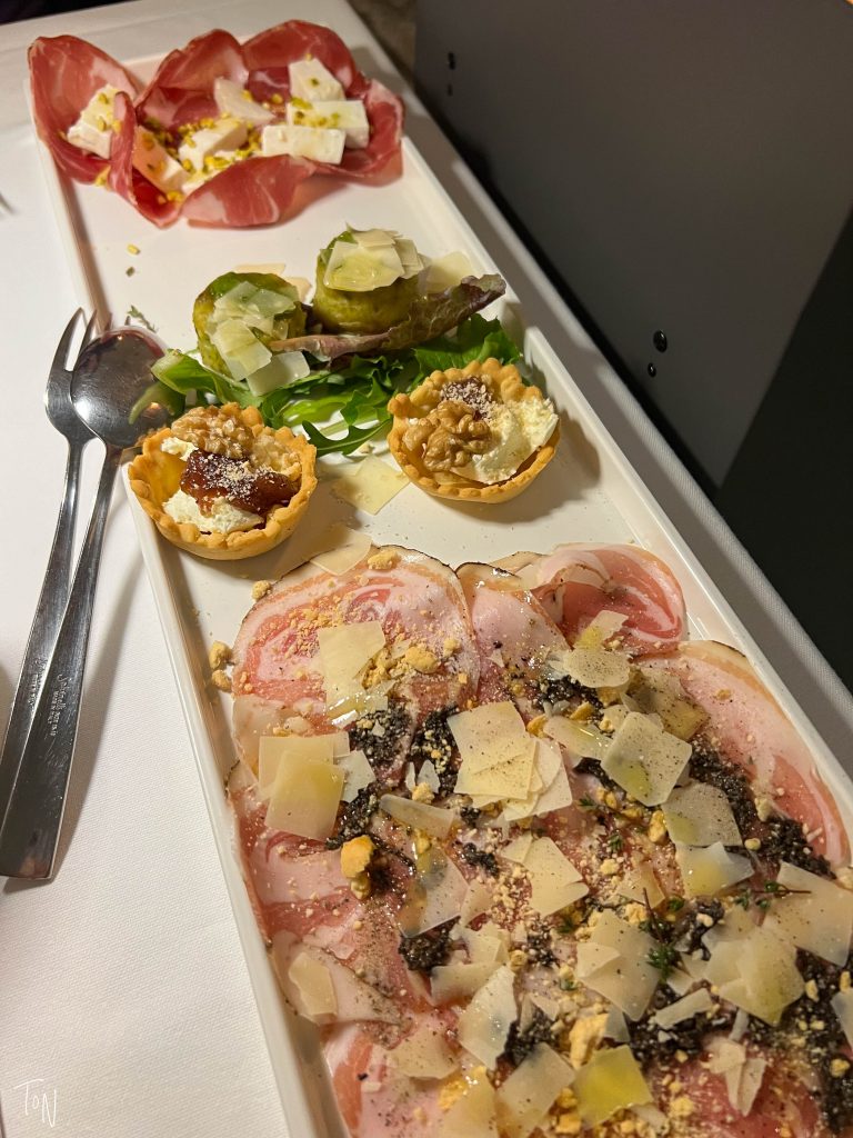 Typical antipasti in Ostuni Puglia