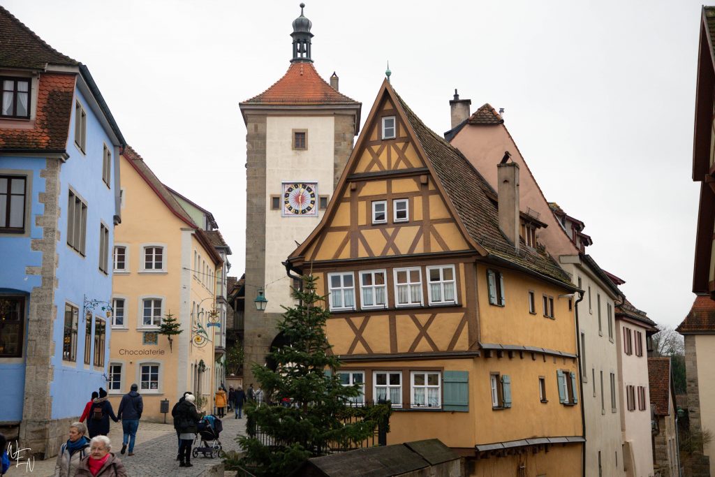 Cute German village at Christmas