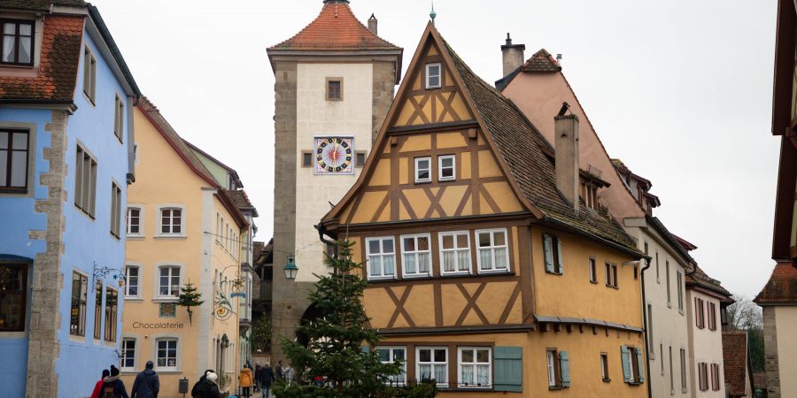 Cute German village at Christmas