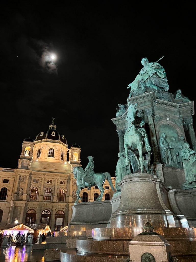 Vienna at night