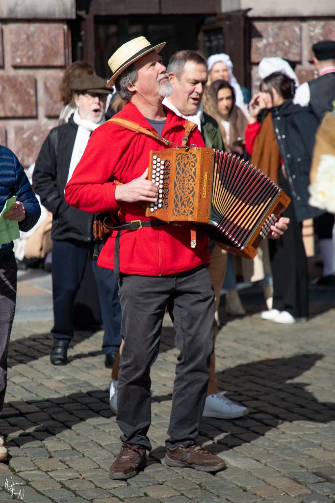 You can often find local events, parades, and performers in Grote Markt in Antwerp, Belgium