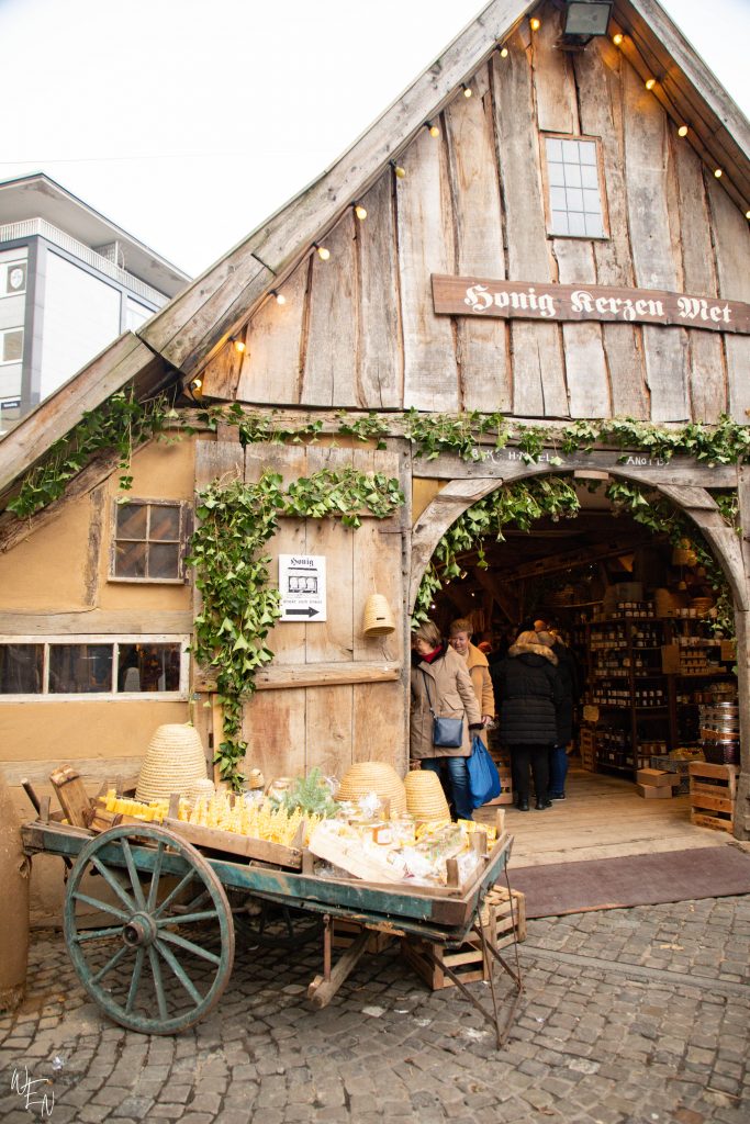 Authentic booths at the Dortmund Christmas markets