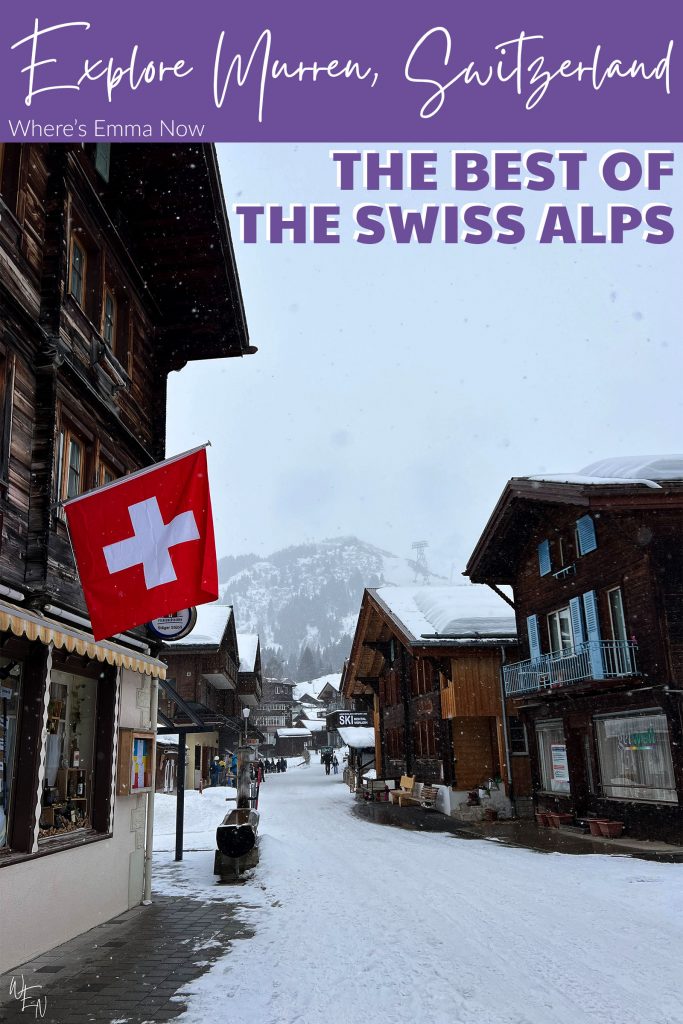 Explore Murren Switzerland cover