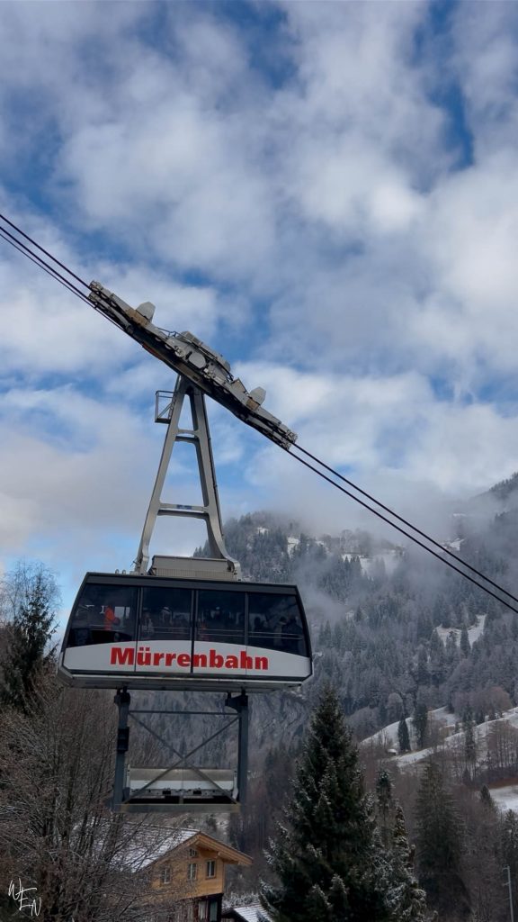 How to get to the Swiss alps by cable car