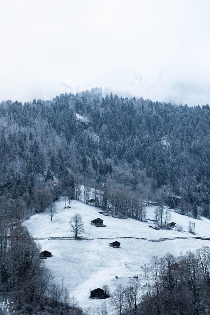Winter in Lauterbrunnen, Switzerland; where to go in the Swiss Alps