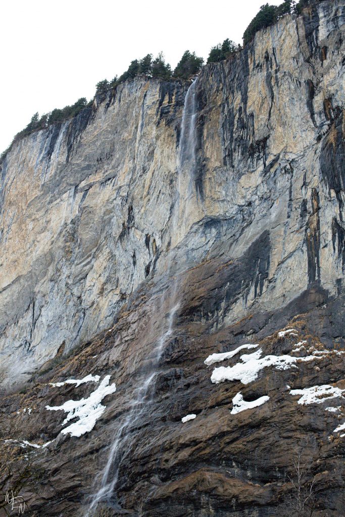 Lauterbrunnen is also called the land of 72 waterfalls