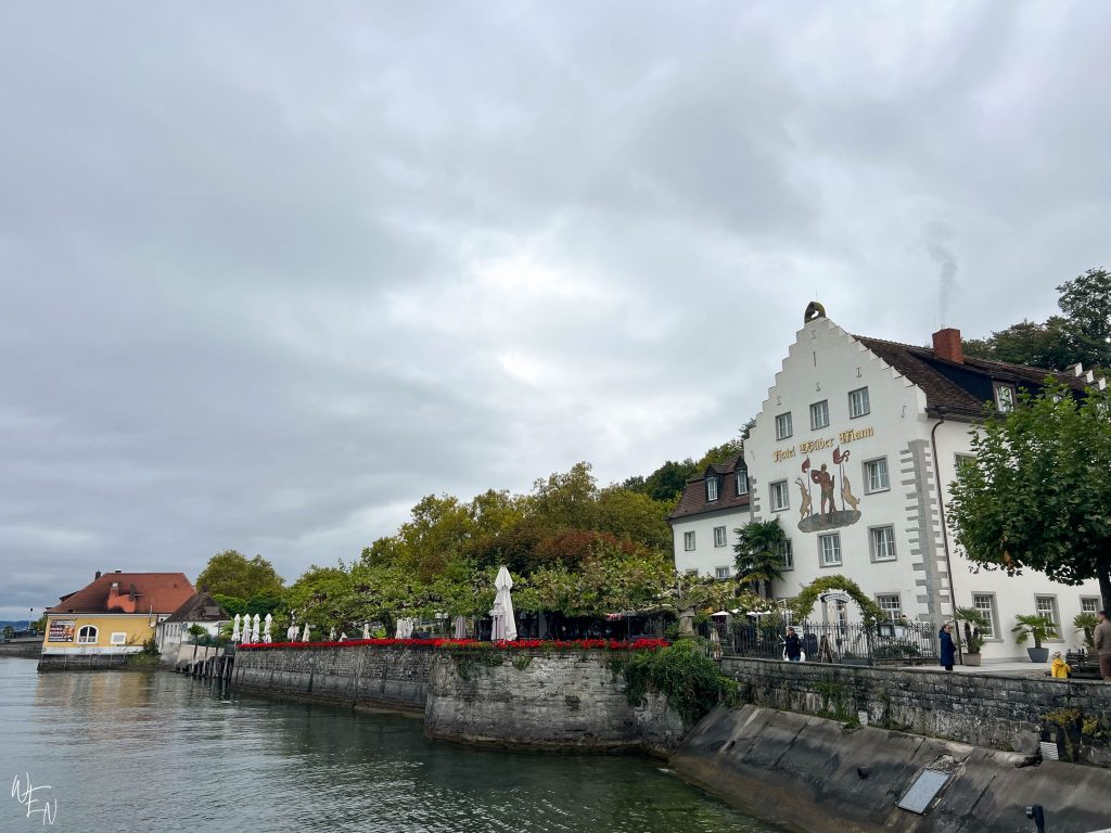 The shore of Meersburg, onLake Constance