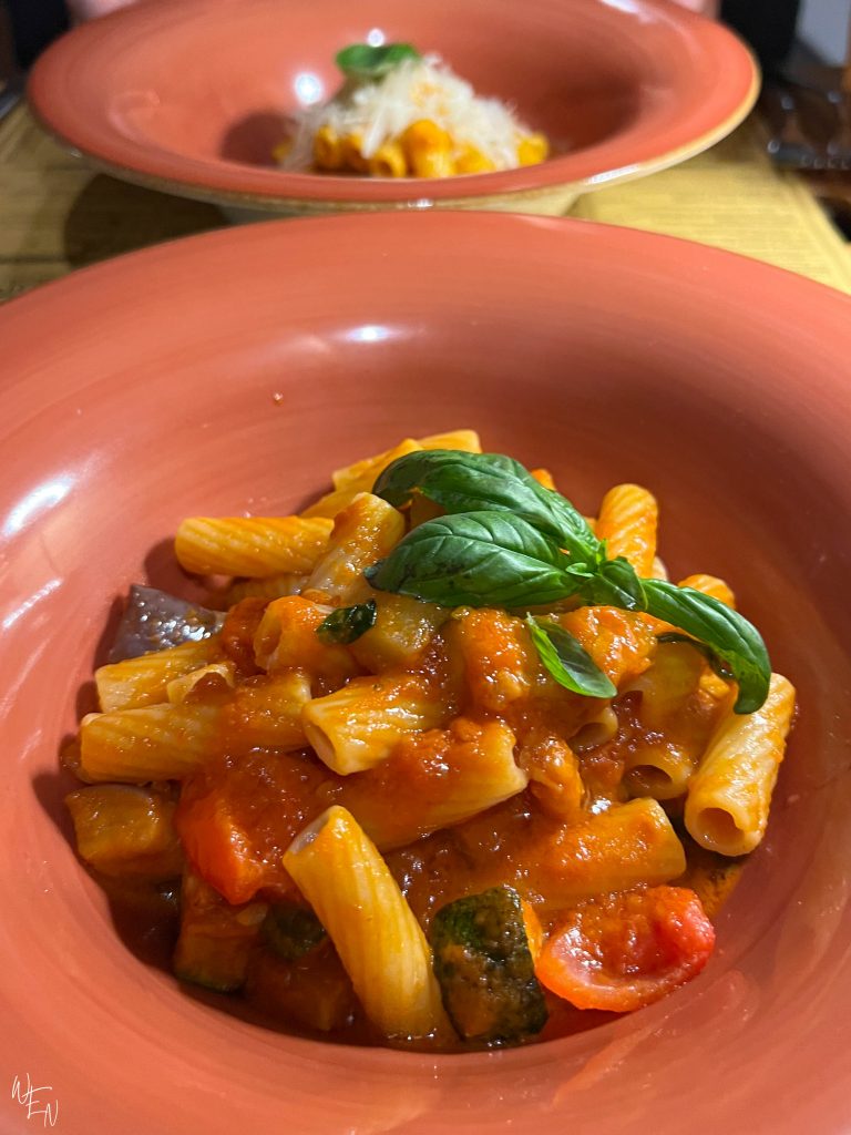 The best pasta in Tropea, Italy