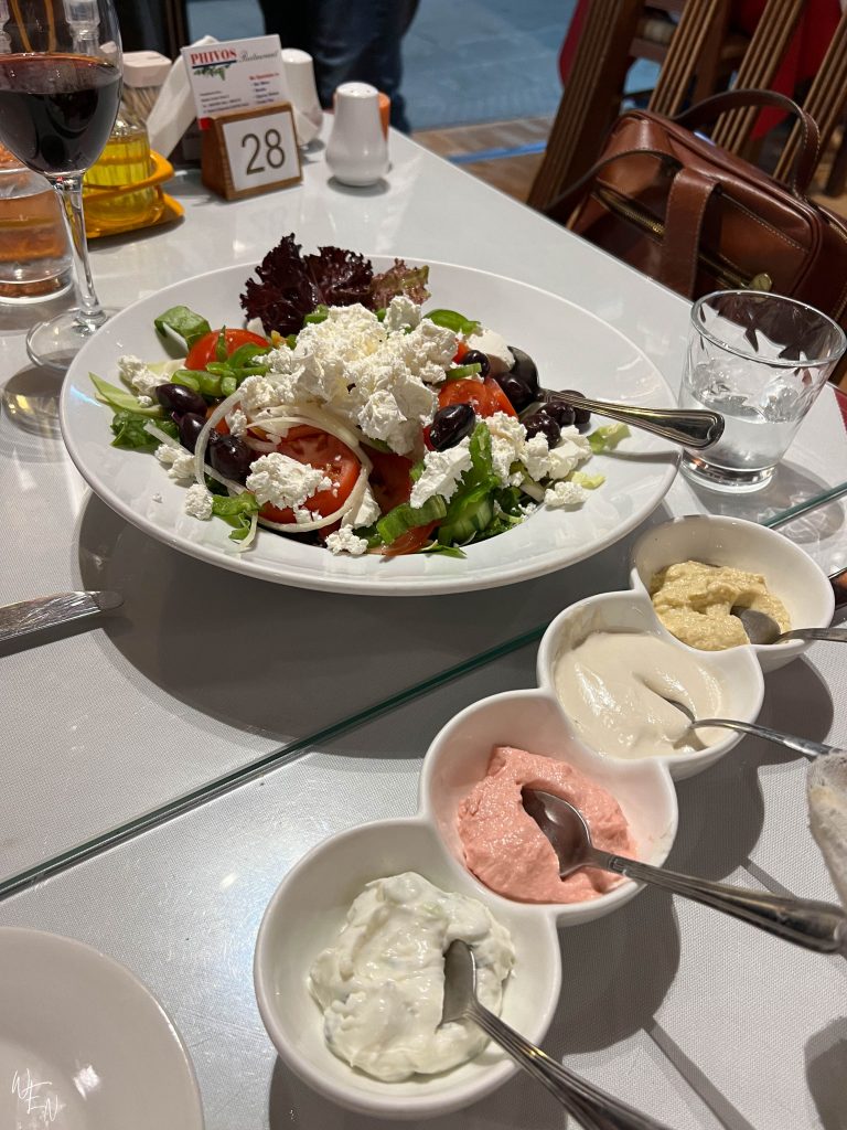 Meze appetizers in Paphos, Cyprus