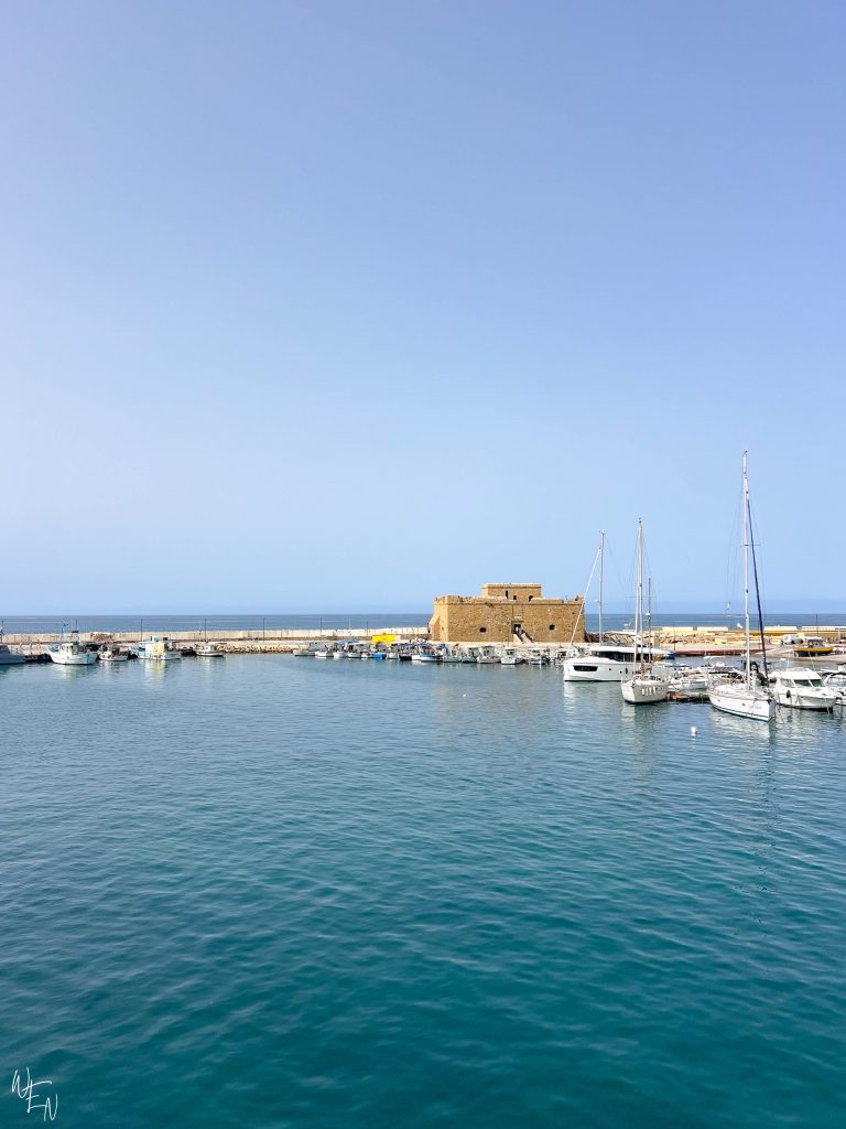 Explore the Paphos marina and harbor