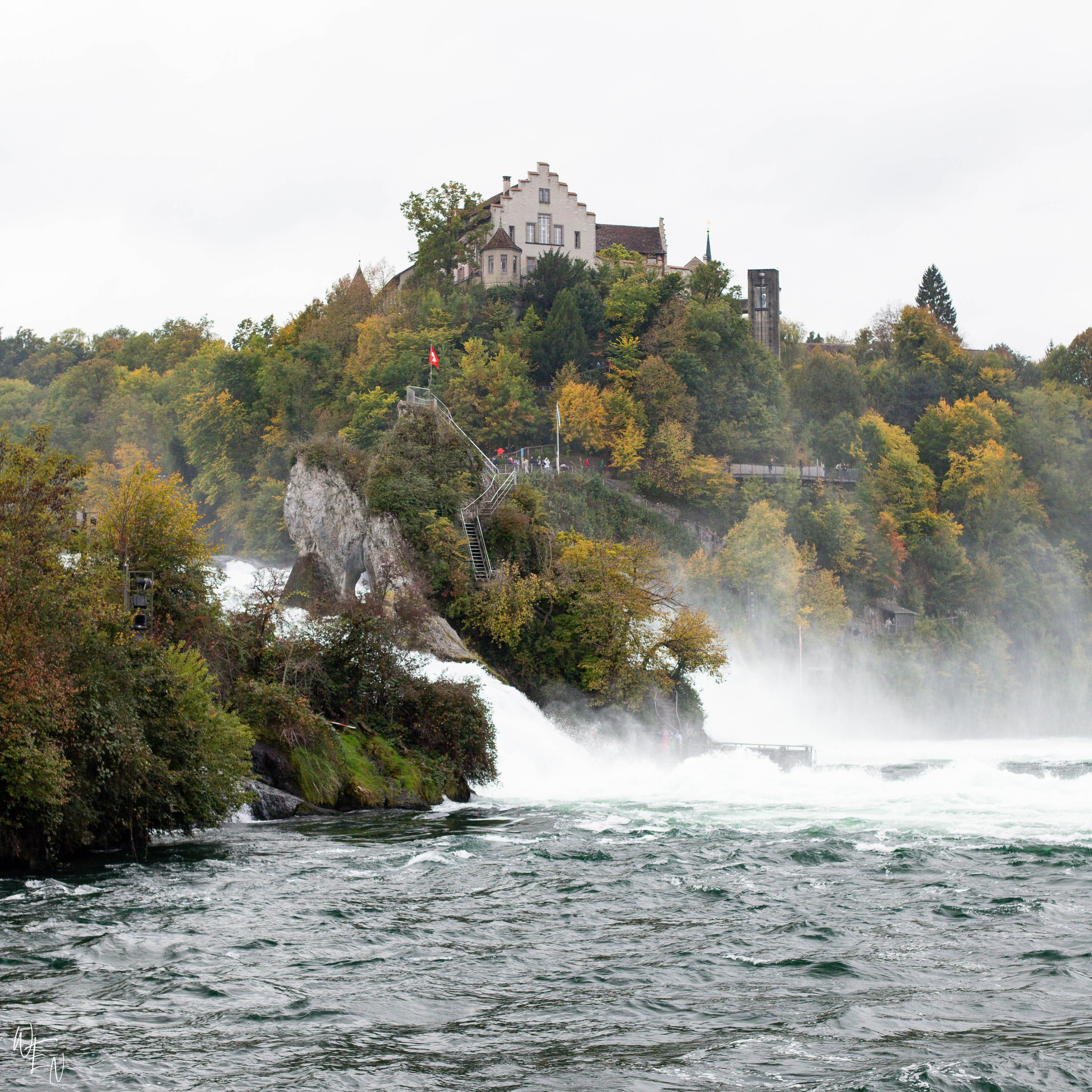 Everything you need to know about the biggest waterfall in Europe: The Rhine Falls!