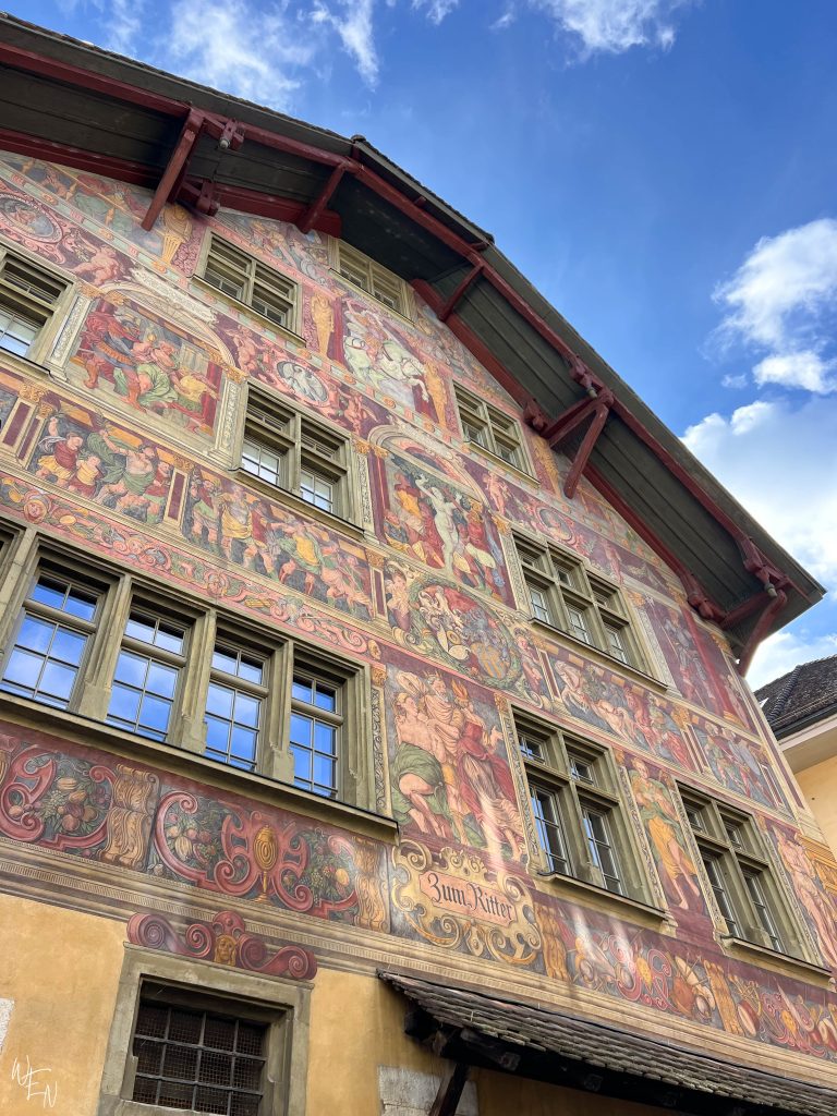 Visit Schaffhausen's medieval architecture in Switzerland